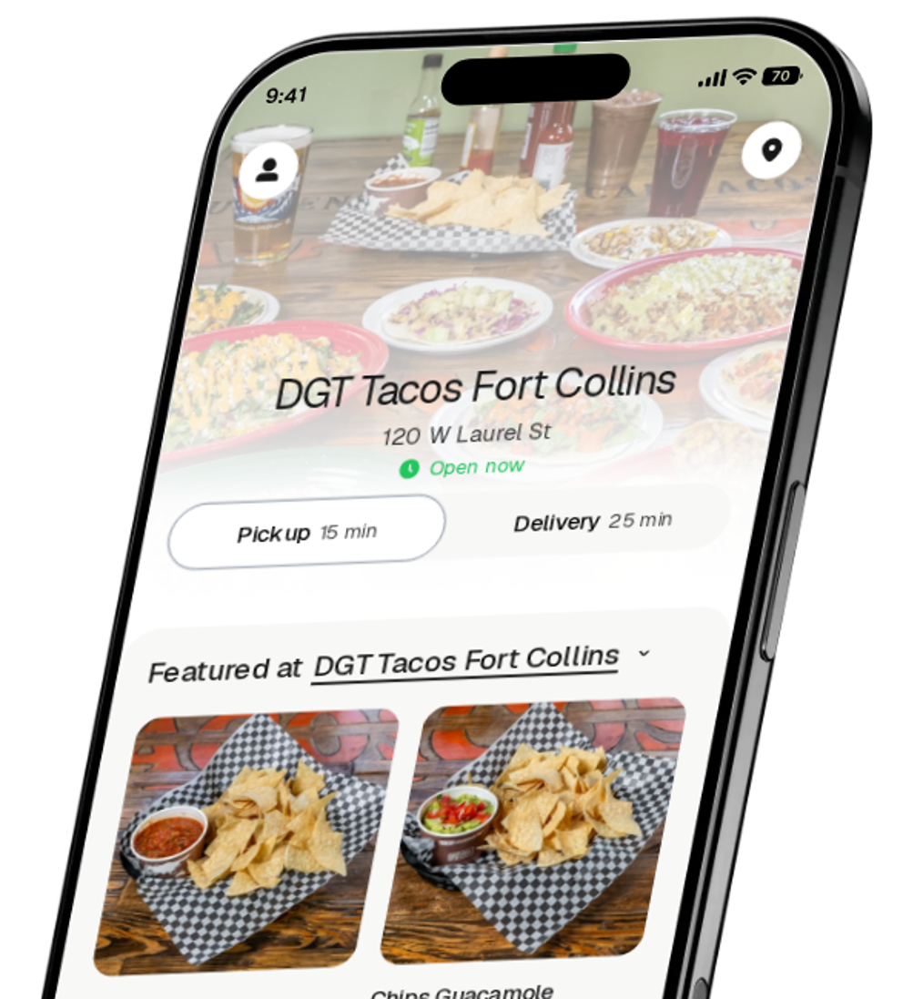 DGT Tacos Fort Collins app preview