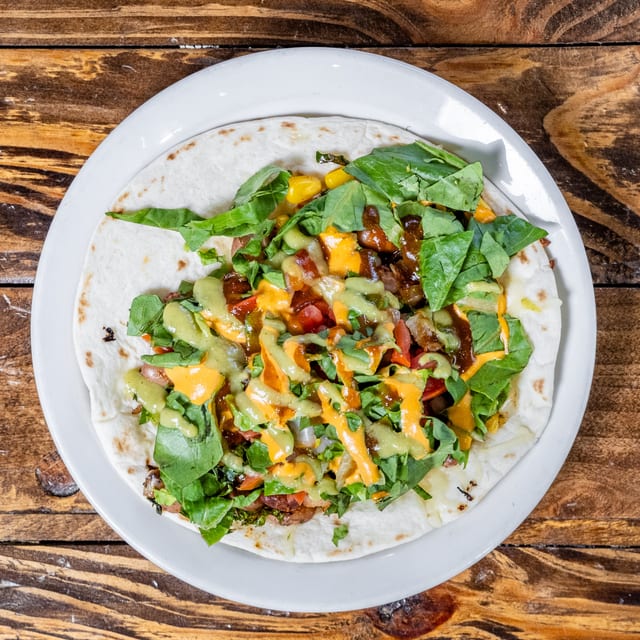Veggie Deluxe Taco – Fort Collins Favorite.