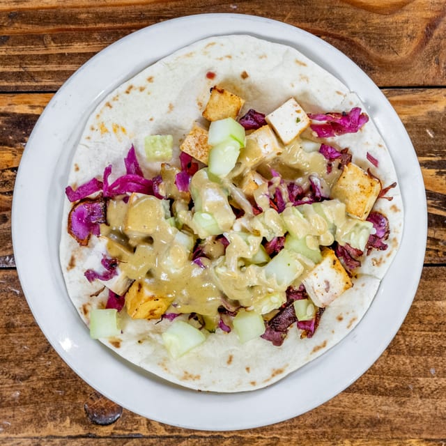 Thai Chicken Taco – Asian Fusion Taco Fort Collins.